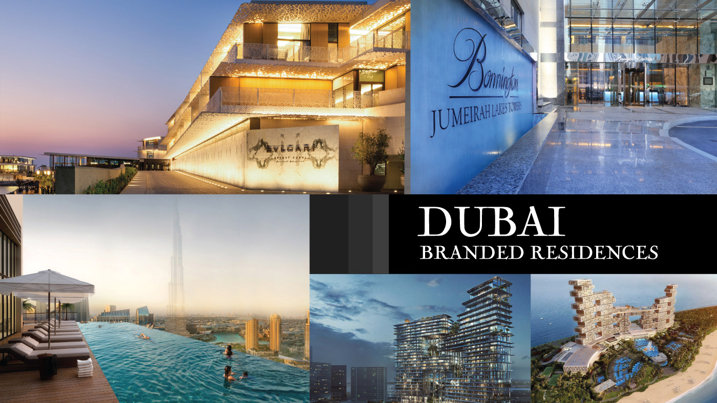 Bvlgari Resort and Residences When we talk about Dubai's top branded properties, we certainly cannot forget the Bvlgari Resort and Residences. The brand is synonymous with extravagance, and the Luxury Branded Residences are no less exotic. Bvlgari’s Branded Properties in Dubai feature some of the most exquisite architectural and interior designs that you will see in this city of magnificence. To begin with, the Bvlgari Luxury Branded Residences feature stunning Mediterranean architecture combined with modern design plans that automatically add an aesthetic appeal to the property. Couple it with the fact that these Top Branded Residences actually have a beautiful ocean view, and you have yourself a perfect home. The scene is so tranquil that after a long, hard day in this fast-paced city, you will want to sit in that gallery and relax, watching the serenity of the ocean. And then there is the luxury interior design. The Bvlgari Branded Properties in Dubai feature a lot of glass all around, making these already large Top Branded Residences look even bigger. The interiors combine classic casual with modern, sleek trends to bring the two worlds together. Finally, the best part about these Branded Homes for sale is possibly the proximity to the Bvlgari Yacht Club and Marina. You can take a day off and walk over to the luxurious club with the family and enjoy a day of peace. The club has a massive outdoor pool where you can spend time in the spectacularly designed cabanas while your children can play in the kid's club, possibly socialize with children their age. If ever you have searched for a Branded Property for sale, then the Bvlgari Luxury Branded Residences are certainly a great choice. The Address Beach Residences The Address beach residences unequivocally come under the Top Branded Residences in Dubai. These beautiful Luxury Branded Residences are surrounded by the Arabian Sea's calmness on one side, while the city lights add to its allure on the other. The coveted beach marina walk is a major attraction for these Branded Homes for sale, along with its proximity to Dubai’s various entertainment centers. What’s more, these luxury branded properties come with a rooftop infinity pool and landscaped terraces. They also have a kid's club and a fitness center where you can work out with certified trainers. These Top Branded Residences feature fully-equipped one through five-bedroom apartments as per your needs. The Address beach Residences combine the pleasures of solitude and family time all at once with luxury and peace. W Residence, Dubai As one of the top dictators of taste and style worldwide, W's Luxury Branded Residences certainly live up to the value of the name. Located in one of the city's prime locations, these Top Branded Residences in Dubai come with breath-taking views on the Jumeirah coastline. You can enjoy the Arabian Gulf splashes along with the glitz and glamour of the city skyline from these lofty pent-house residences, panorama residences, and garden residences. Undoubtedly, W features round-the-clock security for its esteemed populaces along with an array of desired amenities. You can sit by the pool, or enjoy a day of relaxation at the spa, or even enjoy some exclusive amenities thanks to the W access. If you are searching for Branded Property for sale in Dubai, then the W residences should definitely be on your list. The Residences Dorchester Collection The list of top branded luxury residences is incomplete without the stupendous Dorchester collection by Omniyat in the Burj Khalifa district. As one of the prime pieces of real estate, these luxury branded properties sure manage to wow and amaze the residents every day. To begin with, the prime location of the luxury branded properties fills the senses with satisfaction. And then there are the glamorous interiors that will stun you every morning when you open your eyes. The open patio plan adds to the astonishing aesthetic value of the property. Combine with the fully-equipped luxury interior design of long couches, pendant lighting, comfortable bathtubs, and a glorious view; these Luxury Branded Residences take extravagance to a whole new level. In your search for Branded Homes for sale, you certainly cannot miss the Dorchester collection. SLS Dubai Royal Atlantis A testament to the luxuries of branded serviced apartments, the SLS Royal Atlantis has a lot to offer. These branded serviced apartments feature an array of exquisitely designed interiors as well as offer tremendous advancements in entertainment and peaceful living. You can take in the beautiful view of the city from your lofty Luxury Branded Residences, or you can stroll down to Dolphin Bay, the Lost Chambers, the Sea Lion Point, and many such attractions to enjoy a day out with your loved ones. The SLS Royal Atlantis surpasses the expectations of its residents as the Top Branded Residences in Dubai. Bonnington Hotel If you are looking for branded serviced apartments in Dubai, then the Bonnington Hotel may serve you up to your expectations. These fully-equipped branded service apartments come with one, two, or three bedrooms. They have spacious living and dining areas along with an equipped kitchen where you can choose to cook for your loving family. At the Bonnington branded serviced apartments, not only can you enjoy the privacy of a home, but you can also have the all-access services of a hotel, from housekeeping to room service to absolute security. It is the place where luxury meets comfort in style.   Damac Towers Paramount Last but certainly not the least, there are the Damac Towers by Paramount on Sheikh Zayed Road, a piece of Luxury Branded Residences that will take your breath away. The towers feature a combination of hotel rooms and luxury branded serviced apartments above them. The properties are well-equipped with state-of-the-art furnishings and appliances, not to mention the stunning view. If your search for branded properties for sale in Dubai does not include the Damac, then you’re definitely missing out.